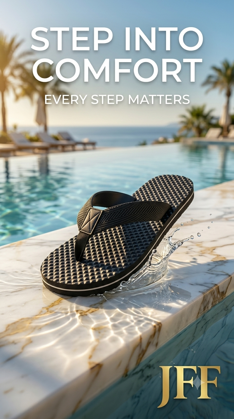 JFF Unisex PVC F3 Slippers