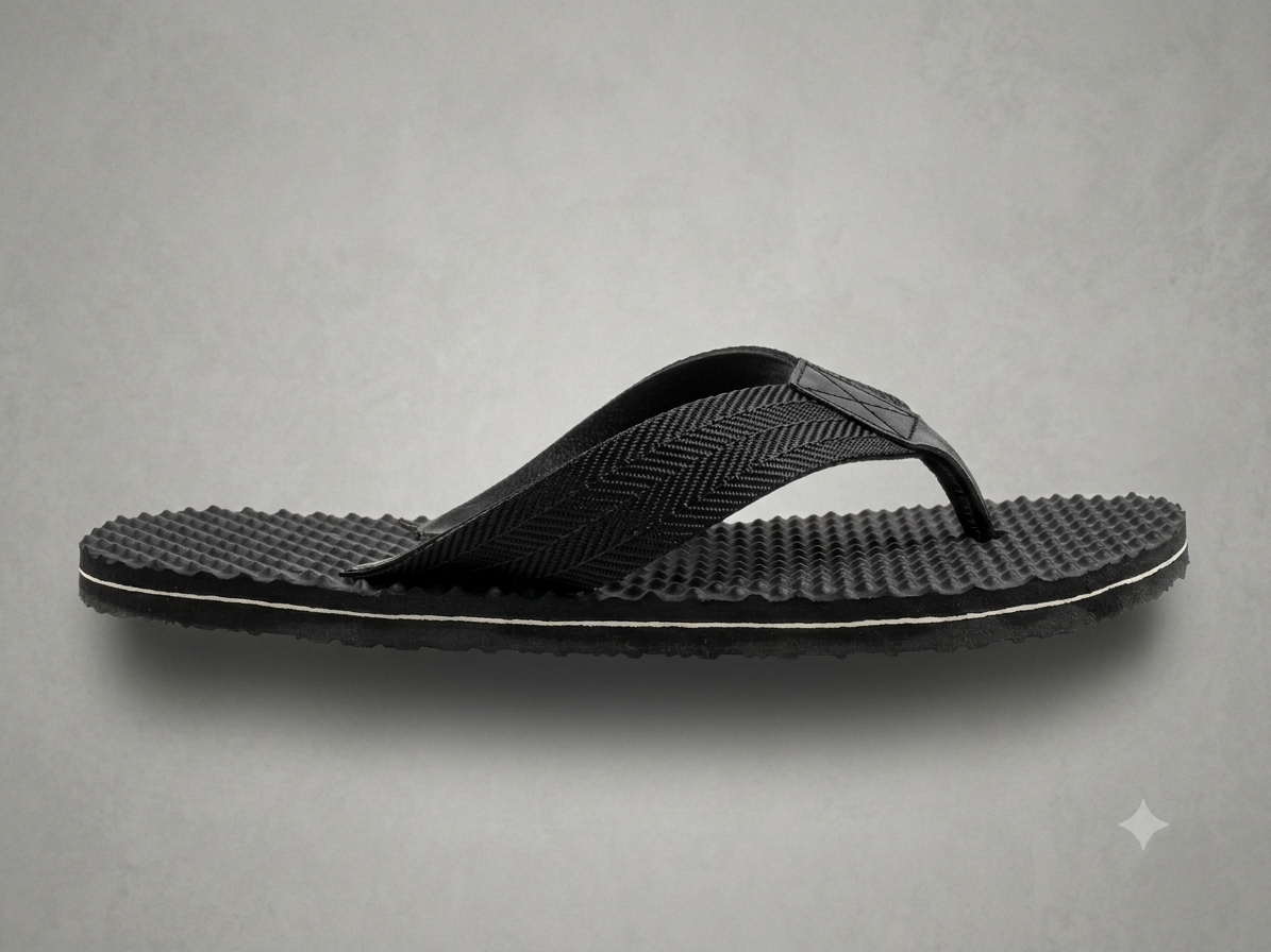 JFF Unisex Rubber F8 Slippers - Image 1