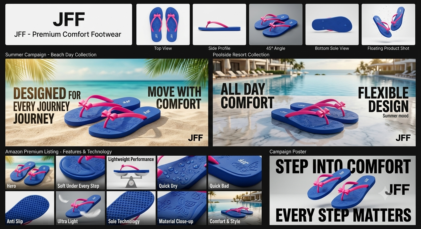JFF Women Regular Blue Slippers - Image 1